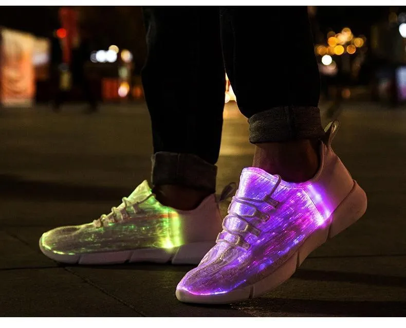 Luminous Light Up Shoes - LED Glowing Light Up Sneakers For Kids & Adults