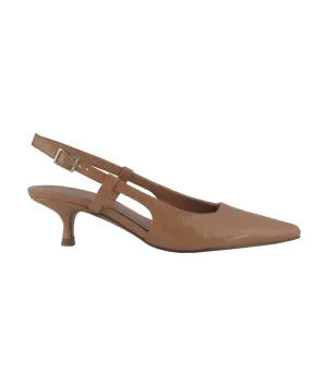 Martha Slingback Heel Camel