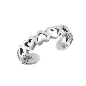 Multi Heart Toe Ring