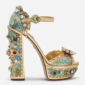 Platform Bling Sandals-Sistine Vibes