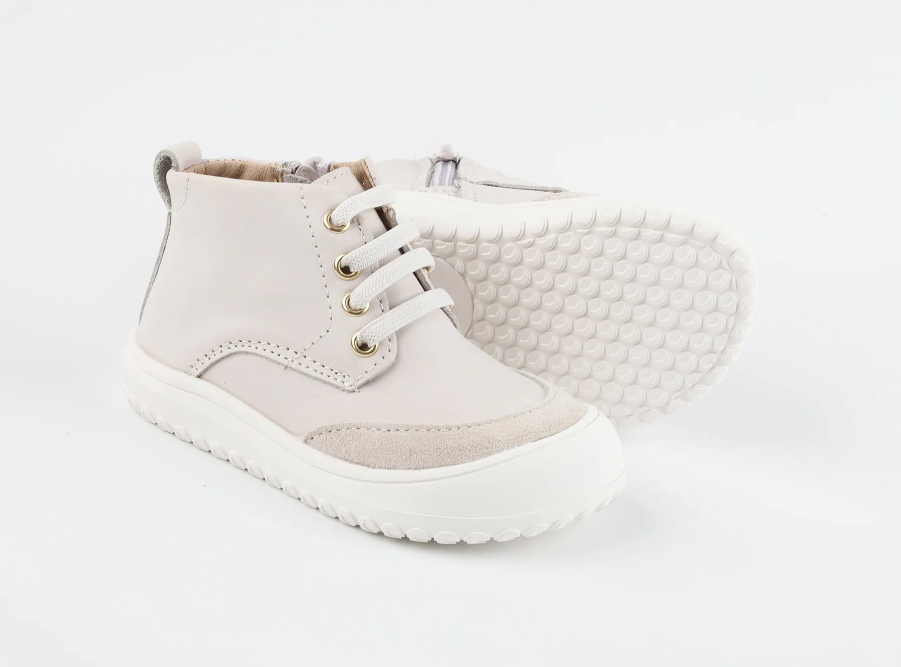 Pre-Order Play Perfect Bone High Top {Premium Leather}