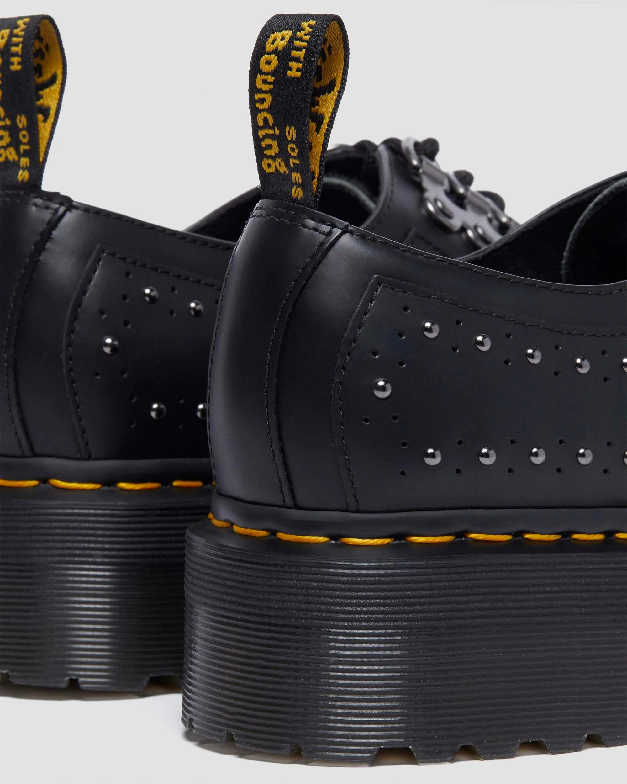 Ramsey 3-eye Leather Platform Creepers