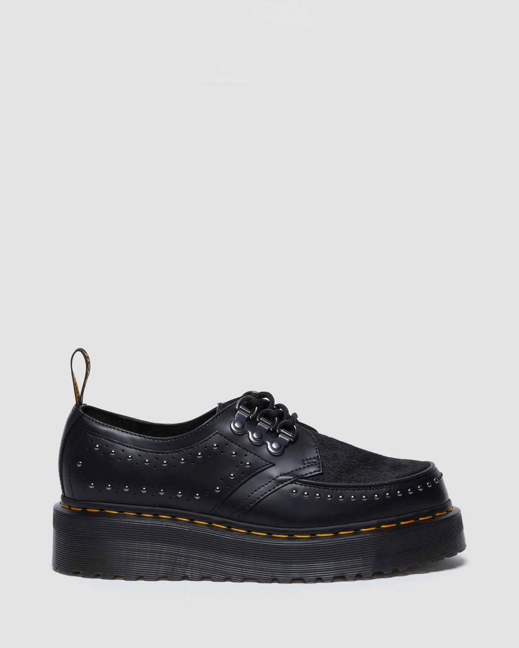 Ramsey 3-eye Leather Platform Creepers