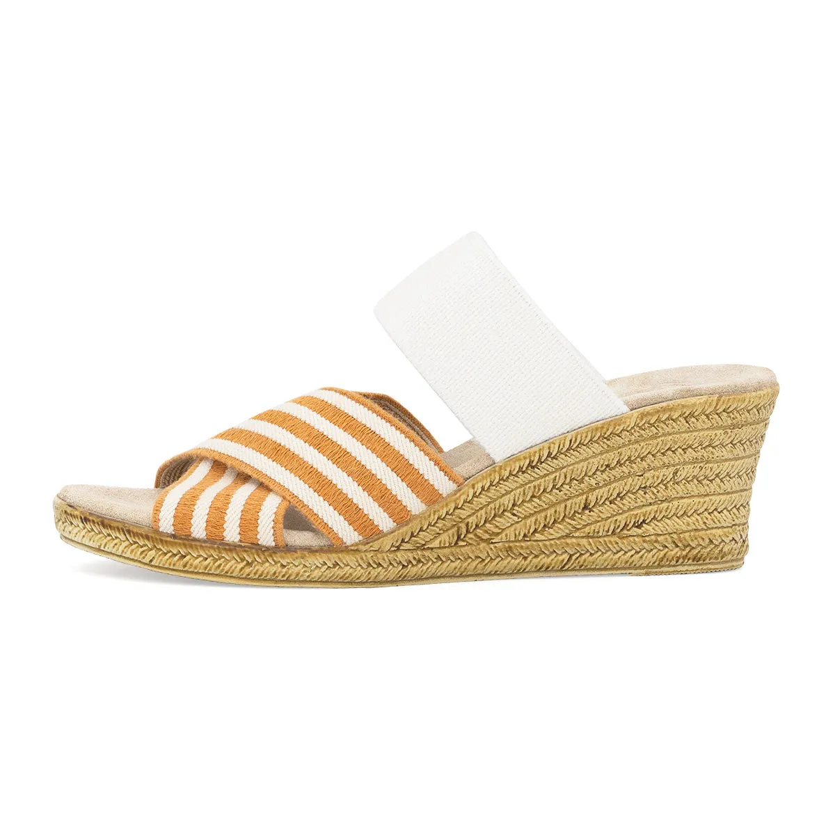 Rita - Two Tone Wedge Sandals