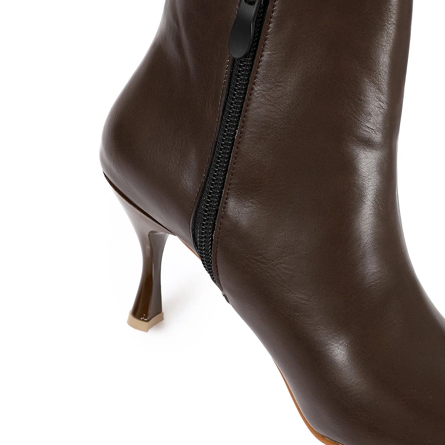 Rosalie kitten heel mid boots