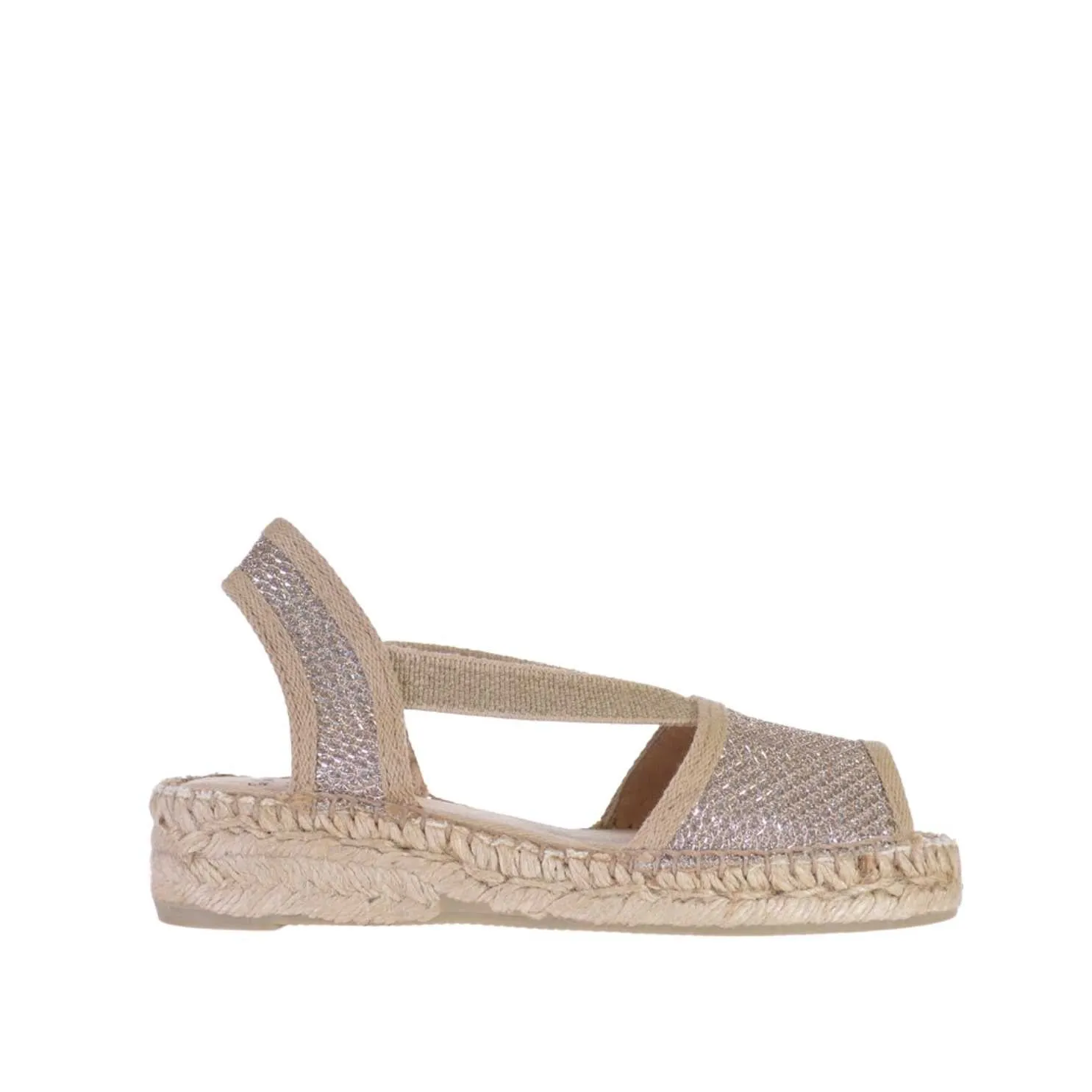 Shimmery Wedge Espadrille for Kids - Eli-S