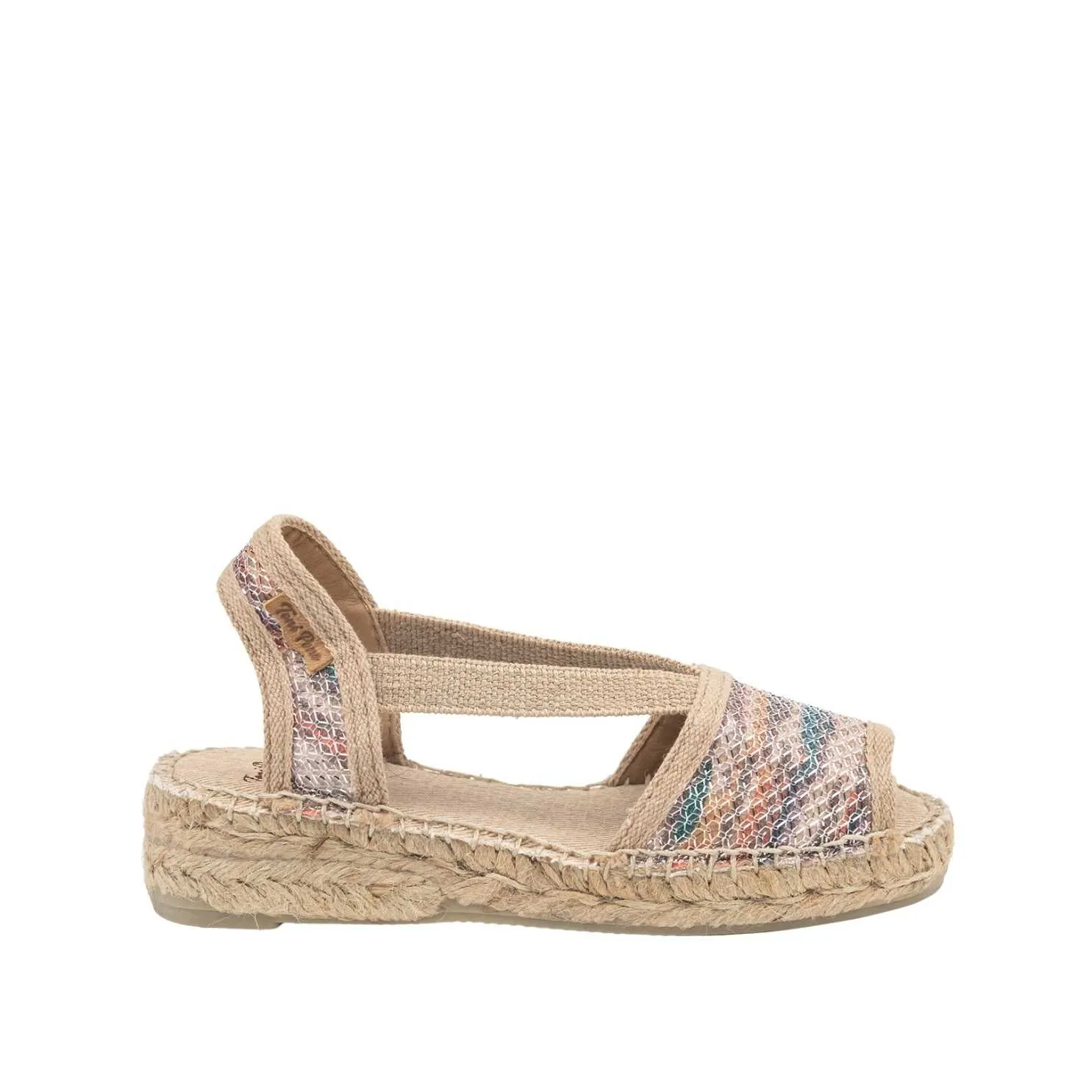 Shimmery Wedge Espadrille for Kids - Eli-S