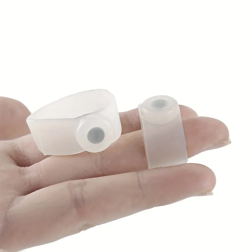 Silicone Magnetic Toe Rings for Pain Relief and Balance