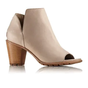 Sorel Nadia Heeled Ankle Boot (Women) - Sandy Tan