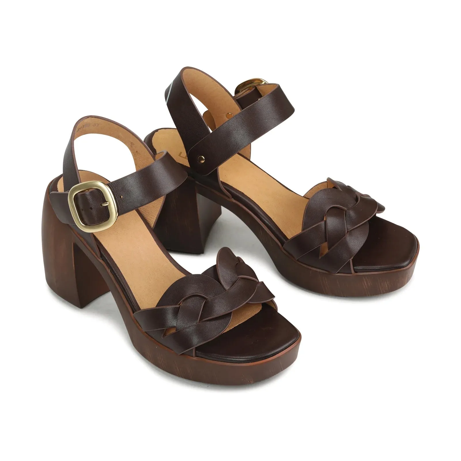 Spirited Sandal in Chestnut