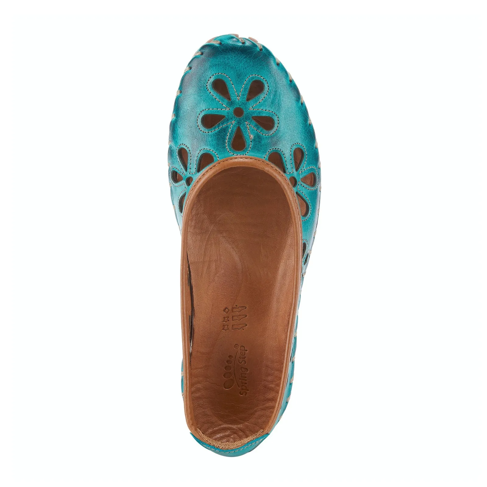 Spring Step Rayely Ballet Flat (Women) - Turquoise