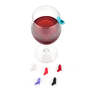 Stiletto Wine Charms by Blush - Set of 6