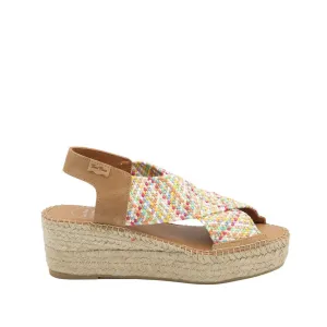 Textile Wedge Espadrille for Women - Masai