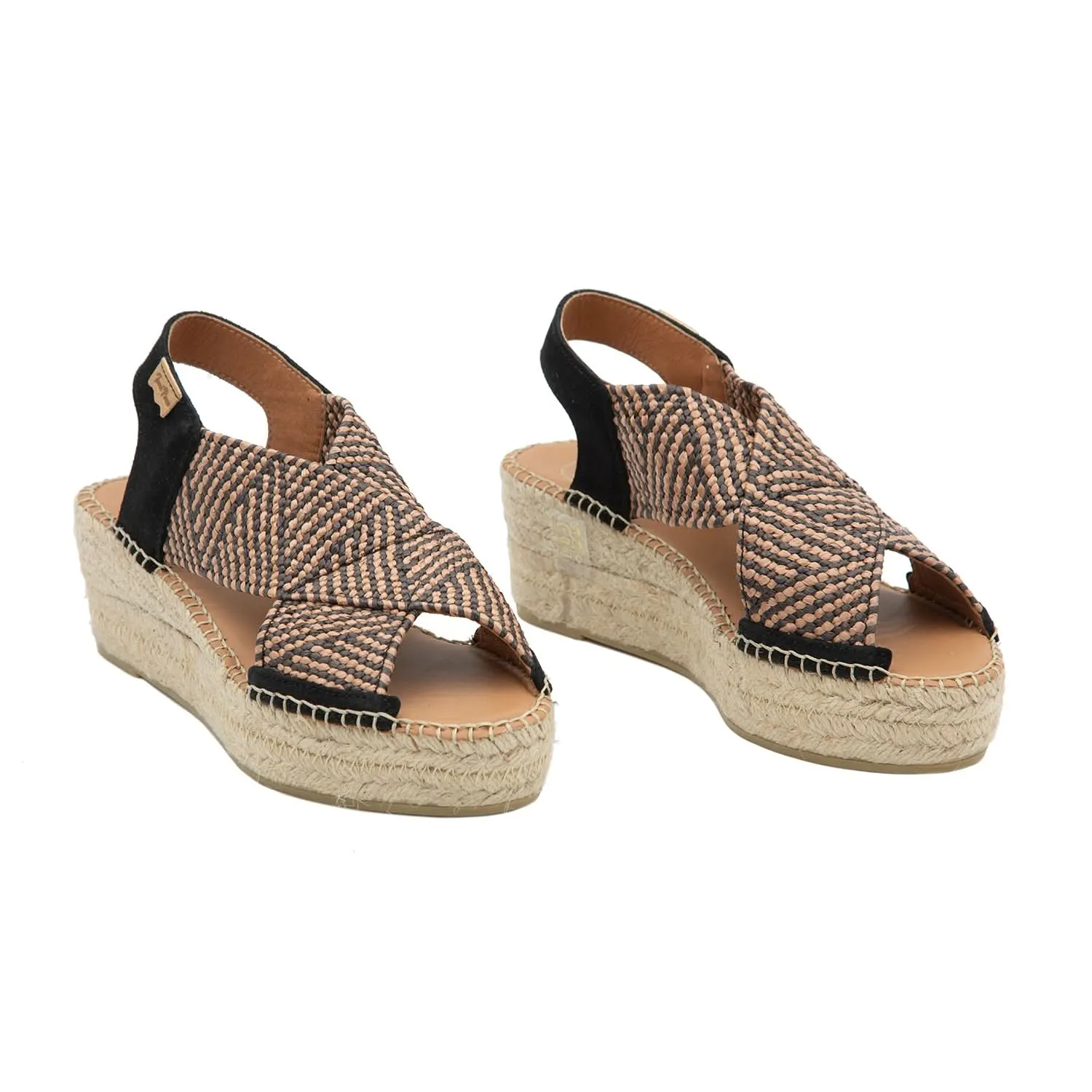 Textile Wedge Espadrille for Women - Masai