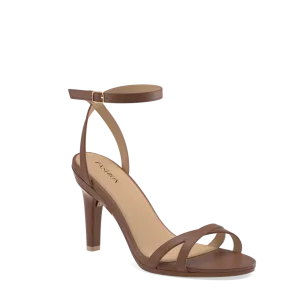 The Brynn - Walnut Leather 4 Stiletto