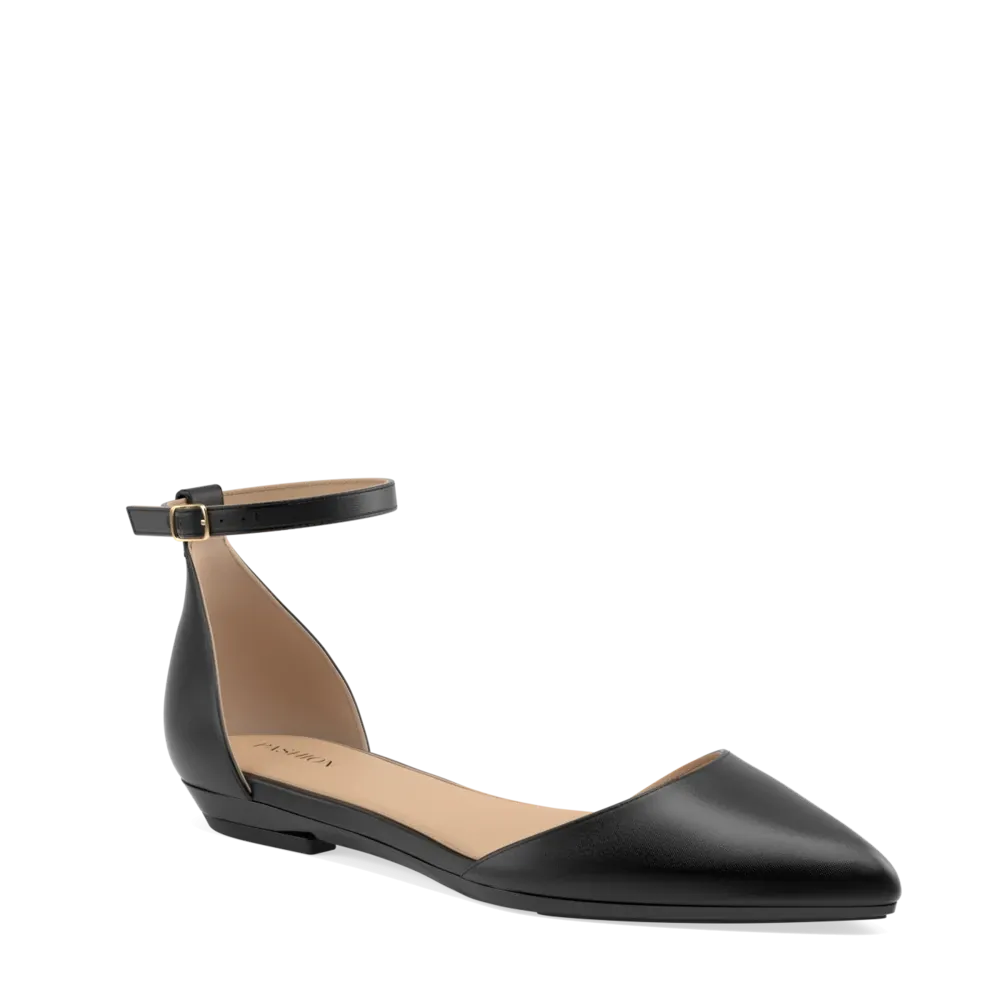 The D'Orsay Coal Satin   Block Heel Kit 3 Coal