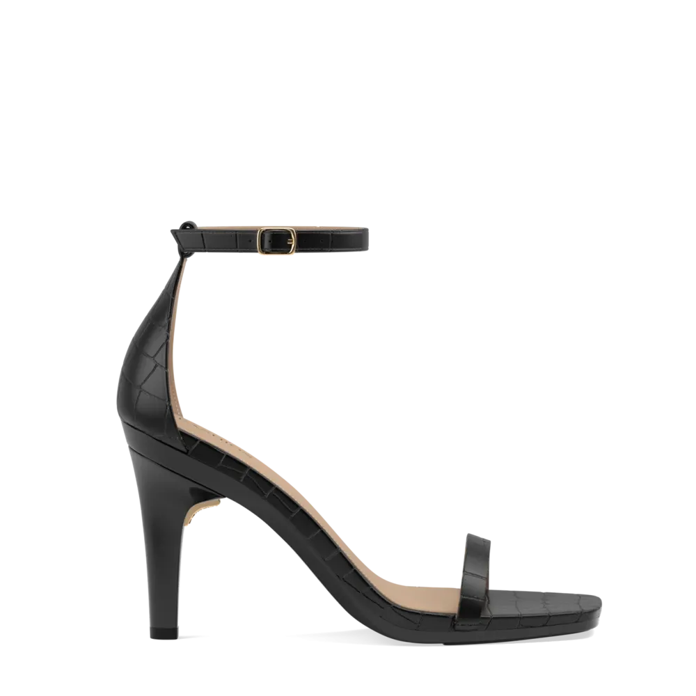 The Gigi - Coal Crocodile 4 Stiletto