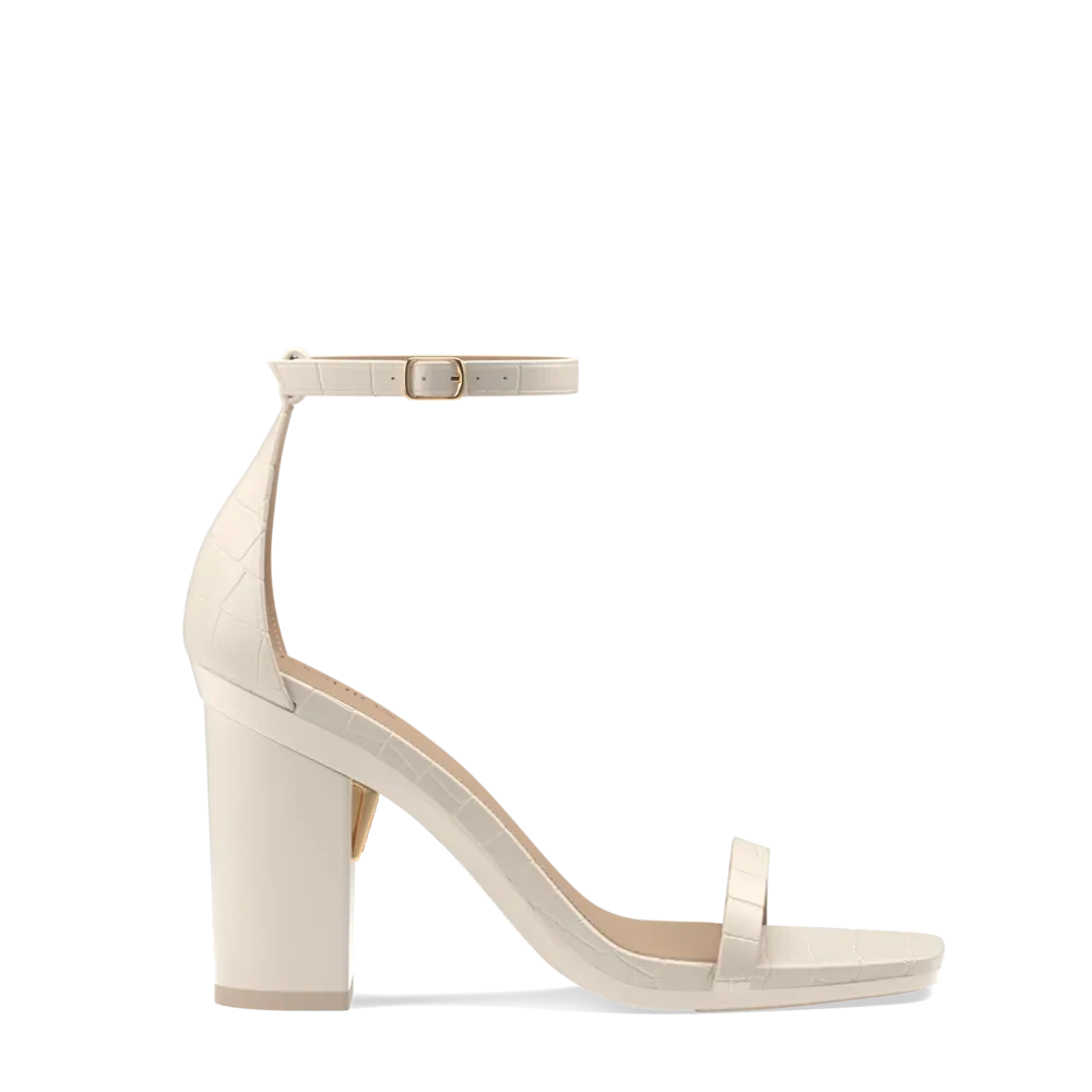 The Gigi - Ivory Crocodile 4 Block