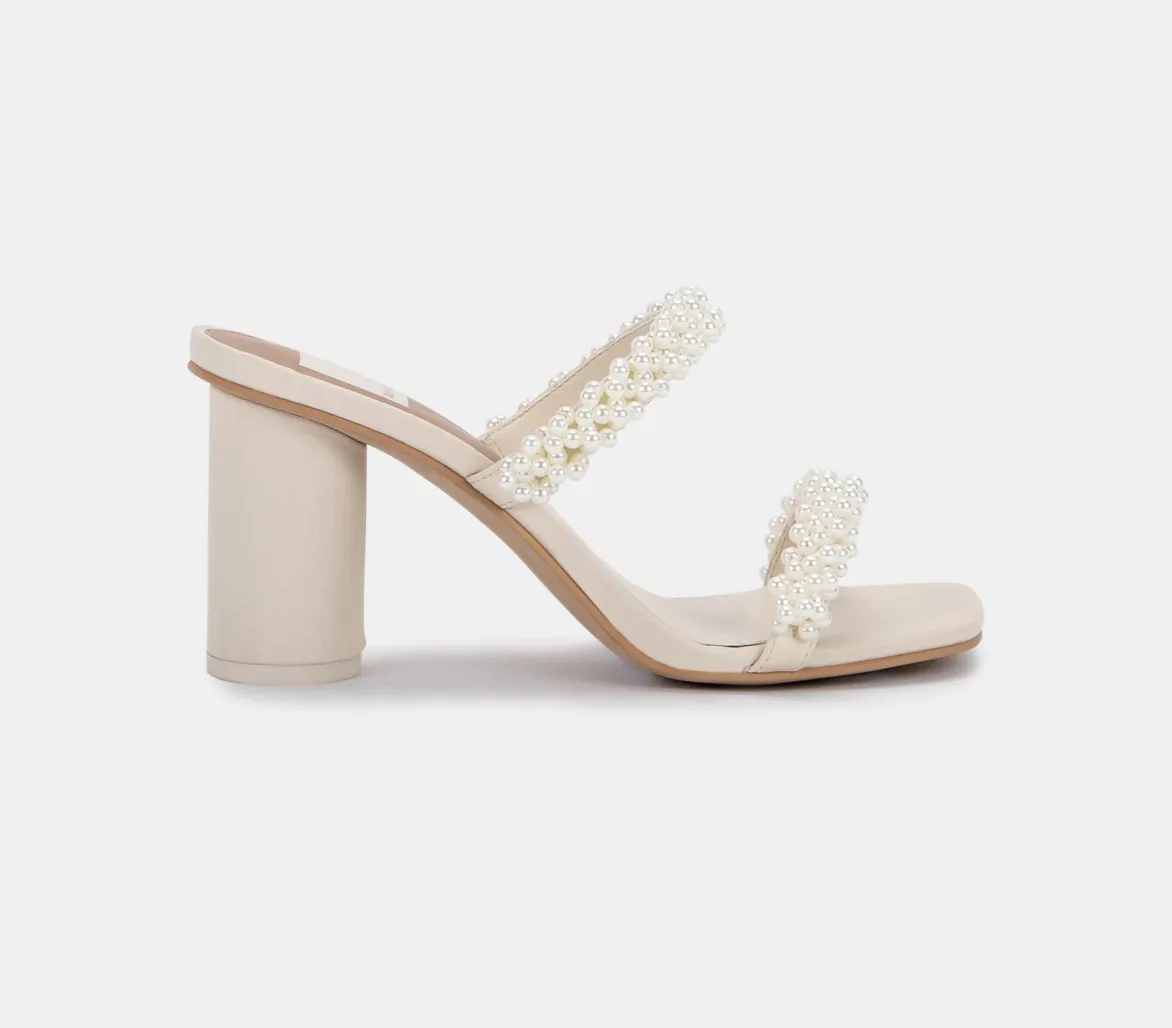 The Noel Pearl Heels by Dolce Vita - Vanilla Pearl