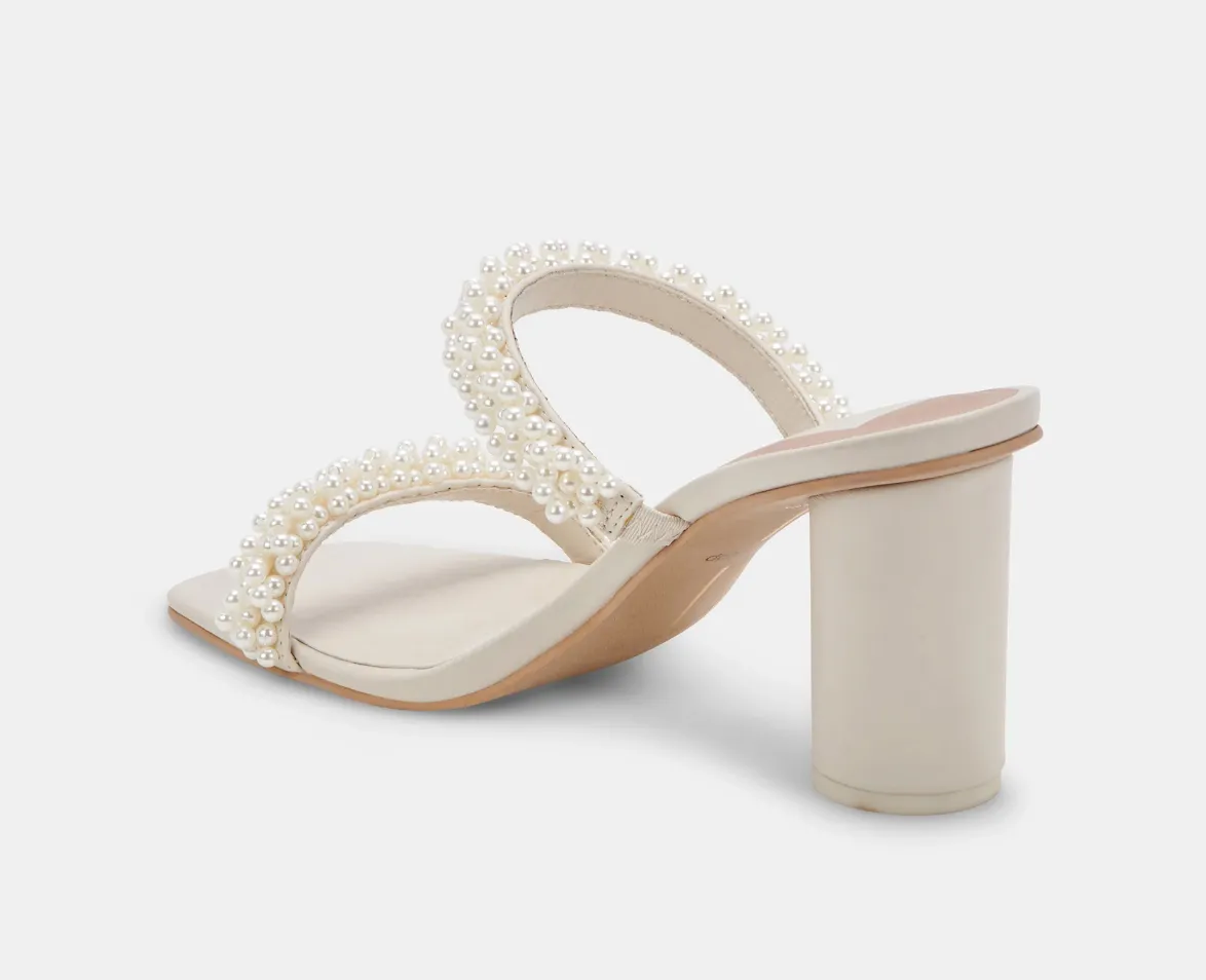 The Noel Pearl Heels by Dolce Vita - Vanilla Pearl