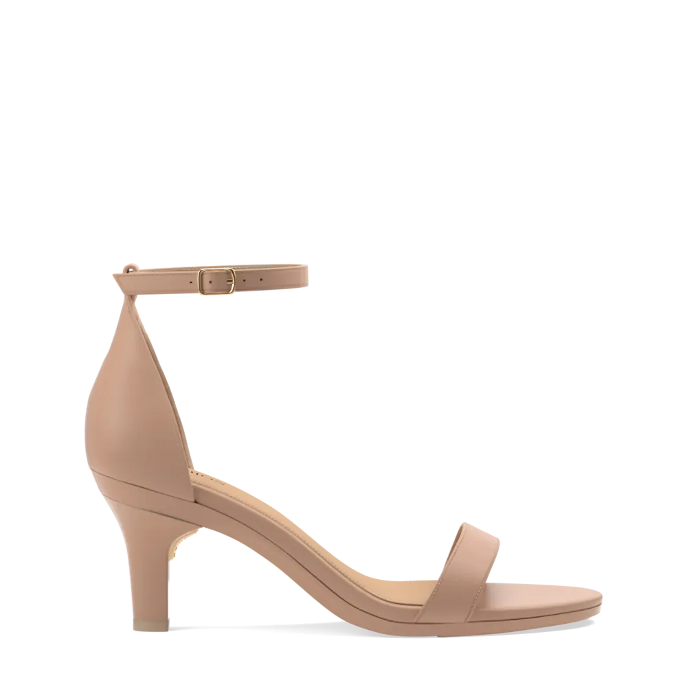 The Pashionista - Latte Leather 3 Stiletto