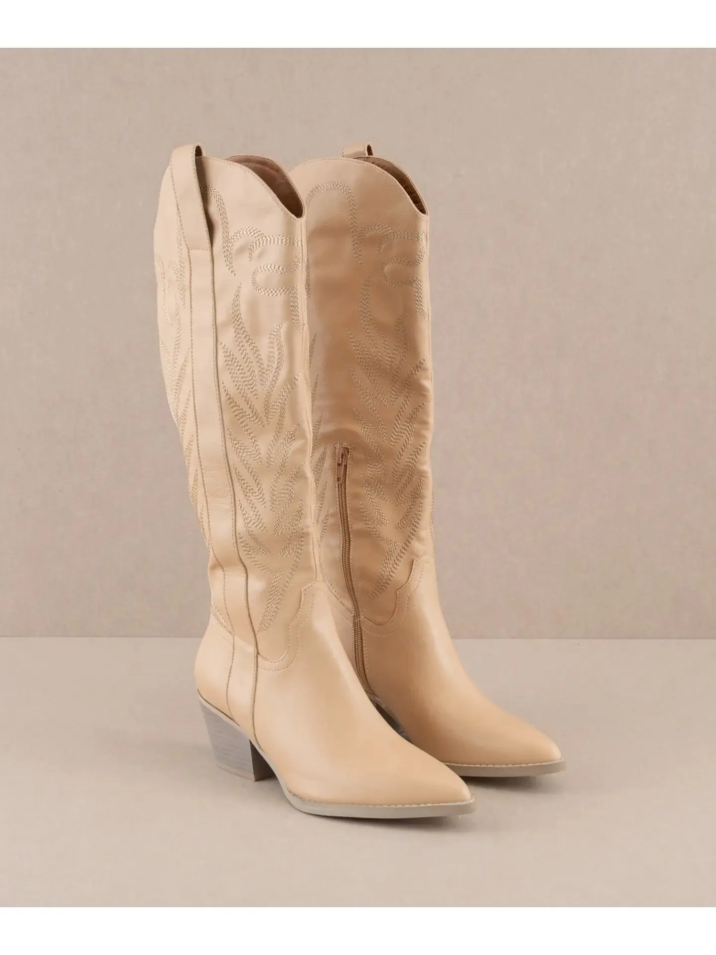 The Samara Embroidered Western Tall Boot