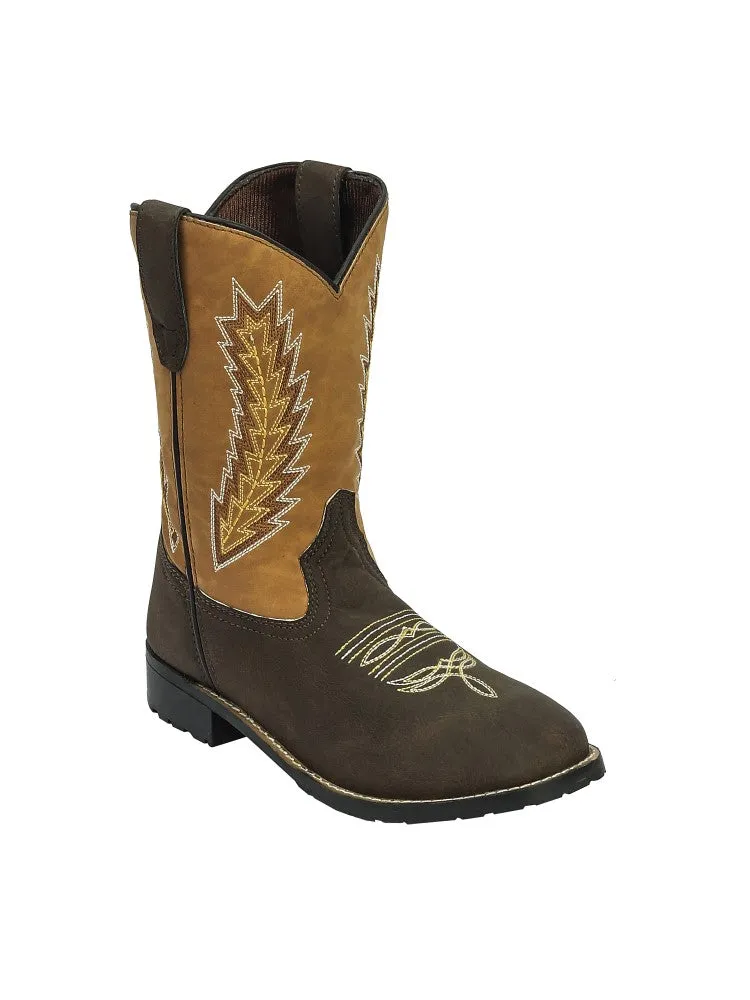 TuffRider Children's Biscayne Square Toe Western Boot