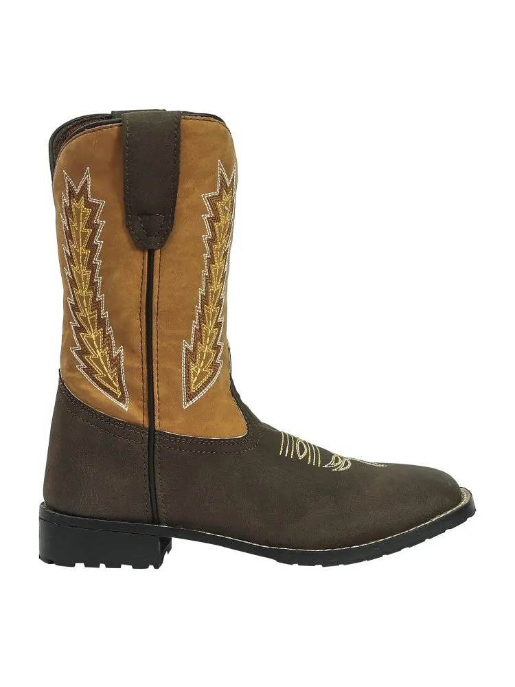 TuffRider Children's Biscayne Square Toe Western Boot