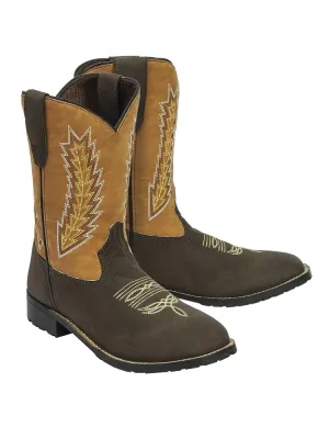 TuffRider Children's Biscayne Square Toe Western Boot