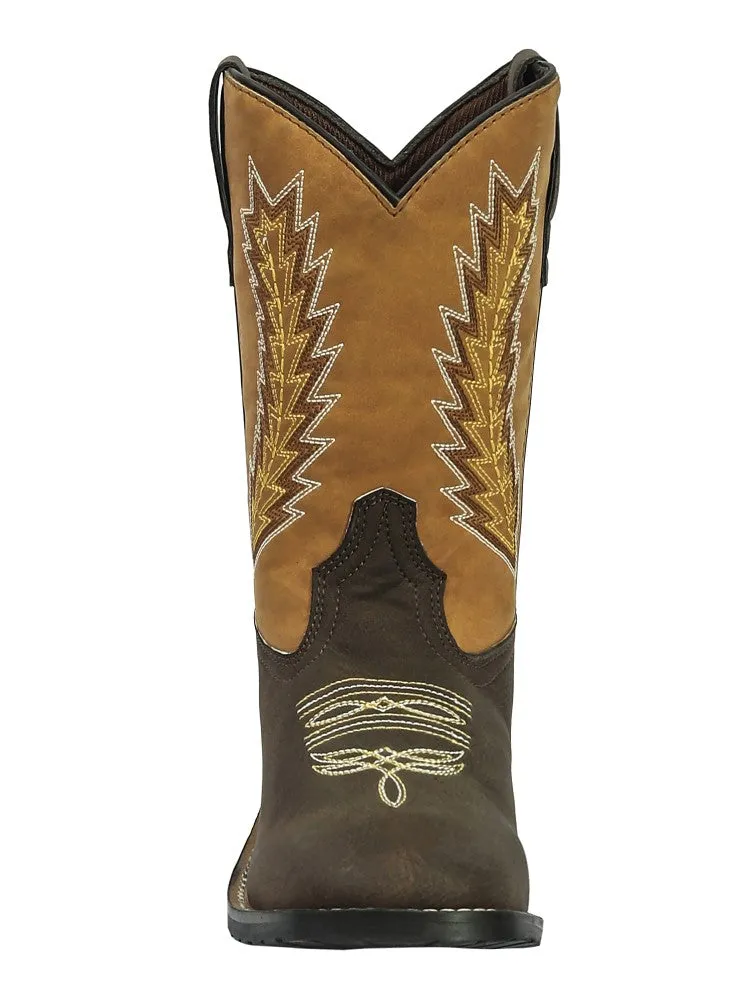 TuffRider Children's Biscayne Square Toe Western Boot