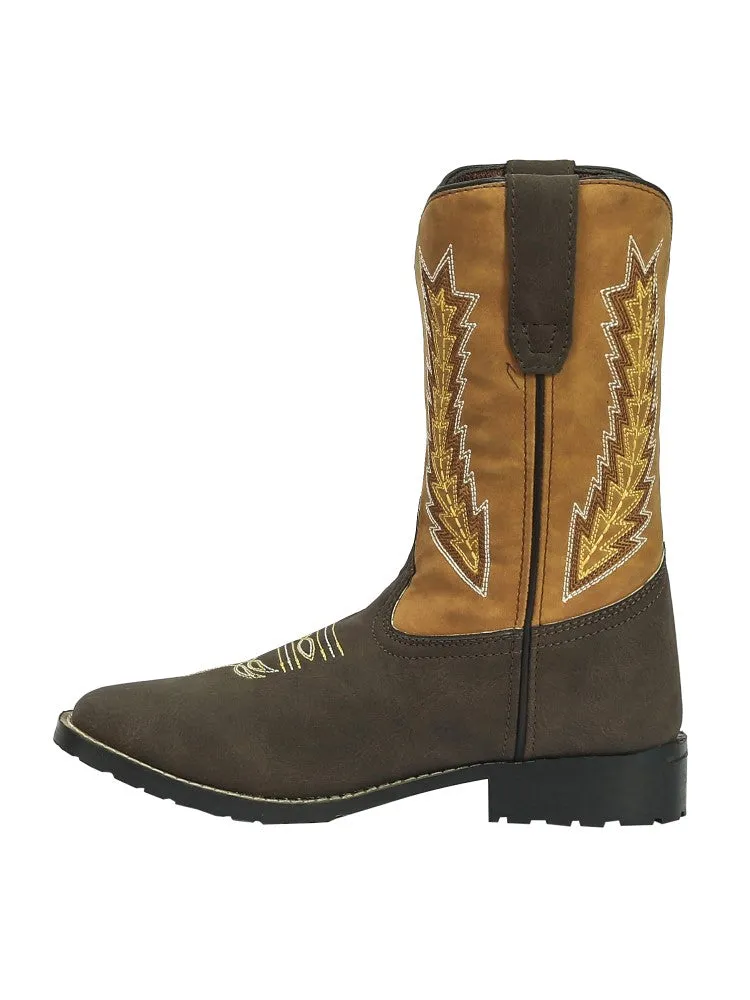 TuffRider Children's Biscayne Square Toe Western Boot