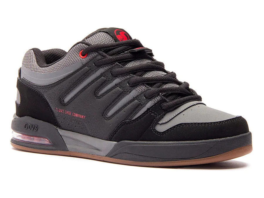 Tycho - Black Charcoal Red Nubuck