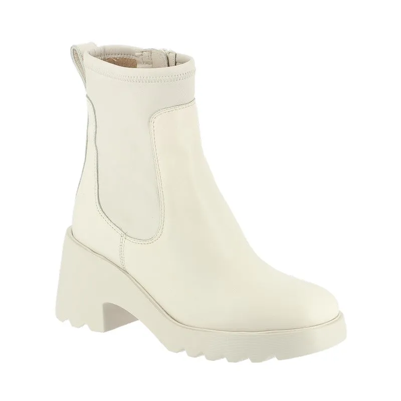 Unisa Link Ivory Ankle Boot