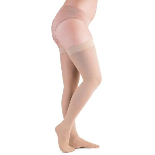 VenActive Women's Premium Opaque 20-30 mmHg Thigh Highs