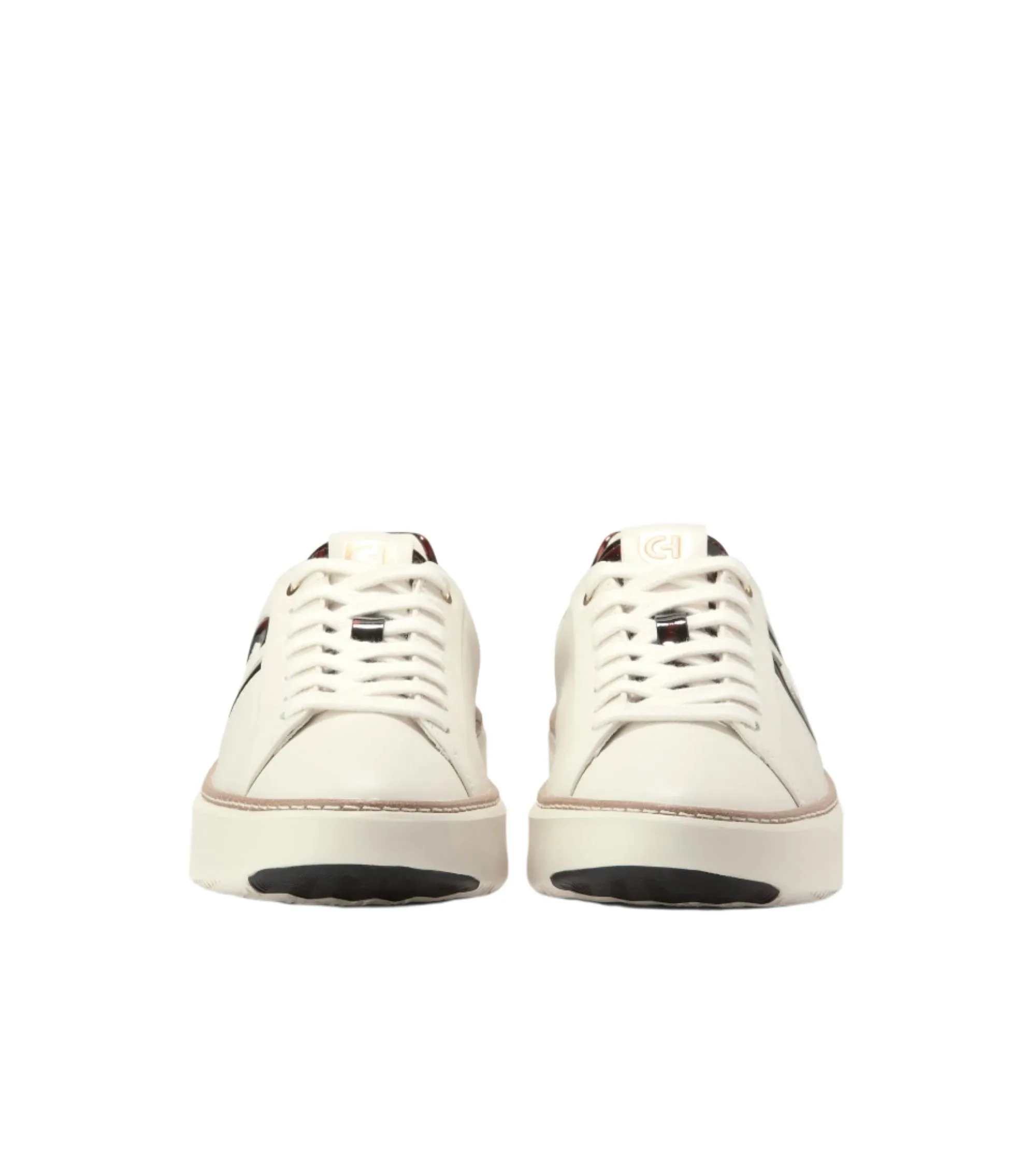 WOMEN'S COLE HAAN GRANDPRØ TOPSPIN SNEAKER | IVORY / TORTOISE PATENT