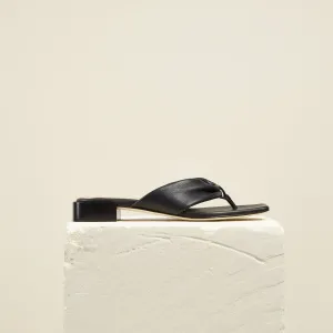 Wrap Sandal, Black