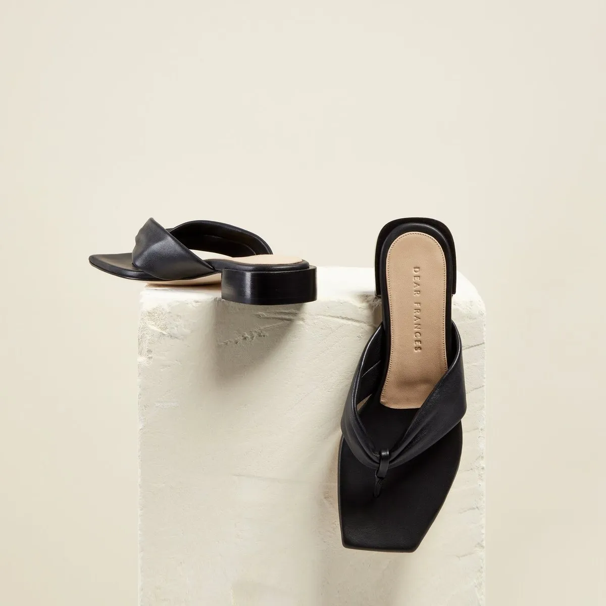 Wrap Sandal, Black